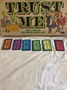 Trust Me Game Vintage 1981 Replacement 3 Ea Dollar-shaped Playing Pieces Only - Picture 1 of 3