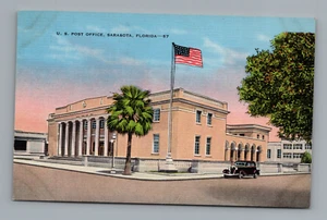 Postcard U.S. Post Office Sarasota Florida *A2542 - Picture 1 of 2