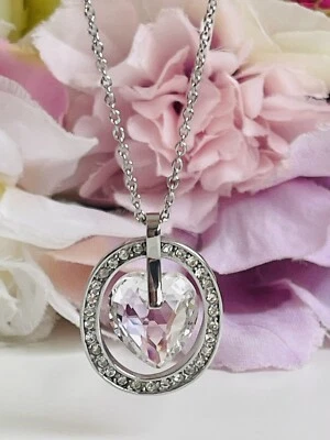 Collana Morellato Heart Con Cristalli - Immagine 1 di 4