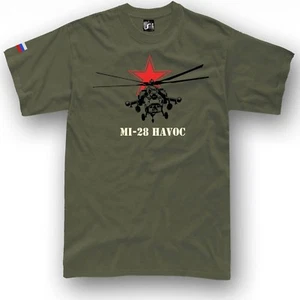 Camiseta Mi-28 Havoc Rusia ejército ataque helicóptero CCCP Ejército helicóptero - Imagen 1 de 6