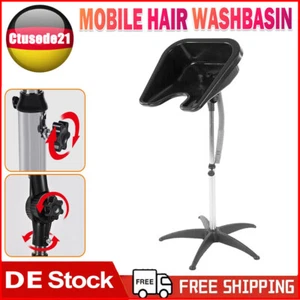 Friseur Waschbecken Rückwärtswaschbecken Mobiles Haarwaschbecken mit Stativ UD - Bild 1 von 6