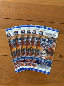 2000 S.F. GIANTS NON GAME WORLD SERIES TICKETS SPIELE 3,4,5 - Bild 1 von 5