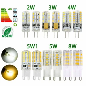 12V 220V 2W 3W 4W 5W 8W LED Bulb G4 G9 Capsule Light Bulbs Lamps Corn Halogen - Picture 1 of 17