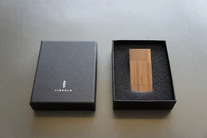 NIB Lincoln Wood Magnet Cap USB Flash Drive Memory Stick 8GB Storage Dealership - Picture 1 of 8