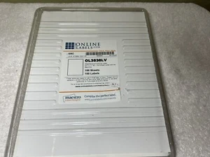 Vinyl Etiketten für Laserdrucker Aufkleber Online Etiketten OL3536LV bedruckbar - Bild 1 von 3