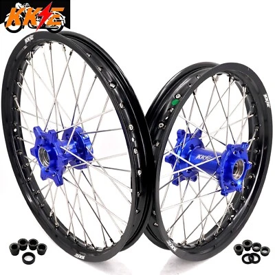 Llantas CNC KKE 21/19 para Husaberg TE FE FC FE 125-501CC 2004-2014 azul Foto 1 de 4