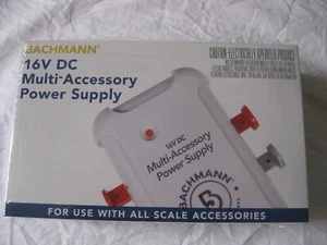 BACHMANN 16V DC MULTI-ACCESSORY POWER SUPPLY O HO N SCALE/GAUGE BAC44219 NEW - Picture 1 of 5