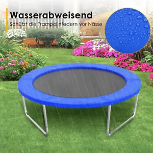 Randabdeckung Federabdeckung Randschutz Schutz für Trampolin von 305 bis 366 cm - Bild 1 von 16