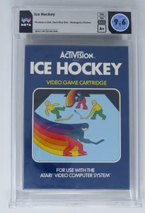 New Ice Hockey Atari 2600 Sealed Video Game Wata Graded 9.6 A+ Seal 1981 - Picture 1 of 4