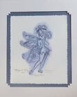 Disney LE Tinker Bell Matted Giclee Autographed Tim Rogerson & Margaret Kerry