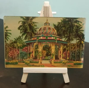 INDIA VINTAGE PICTURE POSTCARD NISHAD BAGH MYSORE - Picture 1 of 4