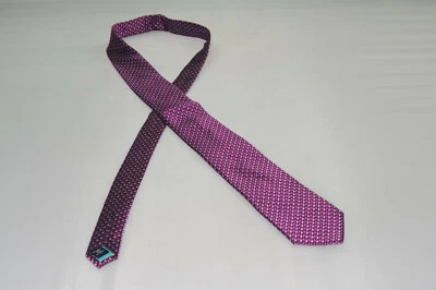 Gravata masculina 100% seda italiana Ted Baker London 102 US$ 95 nova sem etiquetas - Imagem 1 de 4