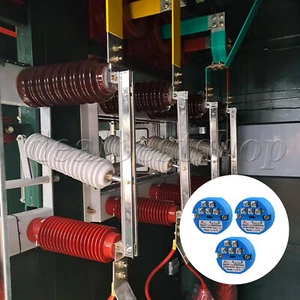 3 x DC 24V PT100 Temperature Sensor Transmitter Blue for Electric Power - Picture 1 of 6