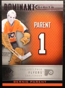 2020-21 20/21 SP Signature Edition Legends Dominant Digits DD-3 Bernie Parent - Picture 1 of 2