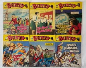 Bunty Picture Story Library’s No’s 223, 2225, 228, 253, 262 & 272 - 1984 Vintage - Picture 1 of 7