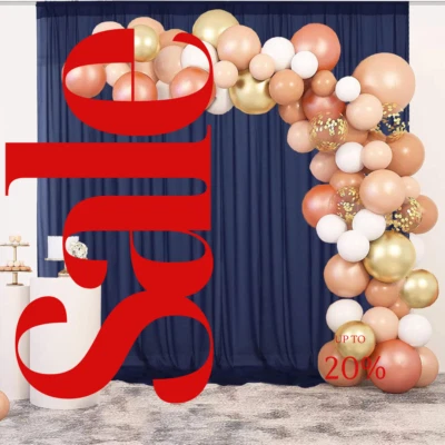 2 PANELS Chiffon Backdrop Curtains Drapes Sheer Chiffon Fabric Photography - Image 1 of 2