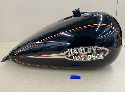 Harley-Davidson FXR FXRS 1992 Low Rider tanque de gasolina negro OEM Foto 1 de 4