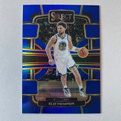 2023 Panini Select #3 Klay Thompson Blue Prizm - Image 1 of 2