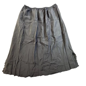 Vintage Bloomingdale's Damen-Dessous halber Slip schwarz Nylon Spitze Größe M hergestellt in den USA - Bild 1 von 10