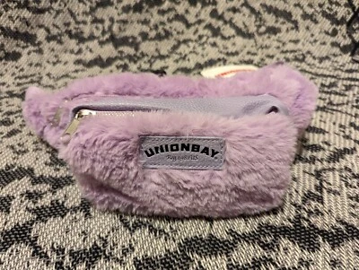 Riñonera de piel de lavanda Union Bay Foto 1 de 3