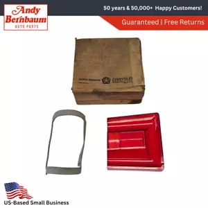 1967 Dodge Coronet Station Wagon Left Taillight Lamp Lens W/ Gasket 2808811 NOS - Picture 1 of 7
