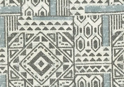 Tapicería para cortinas Magnolia Home Fabric Rhapsody Desert algodón estampado de pato  Foto 1 de 2