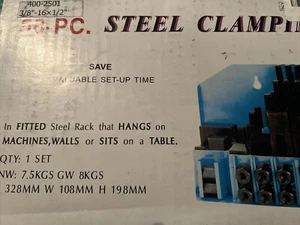 58 PC Pieces Deluxe Steel Clamping Kit P5952 - Picture 1 of 3