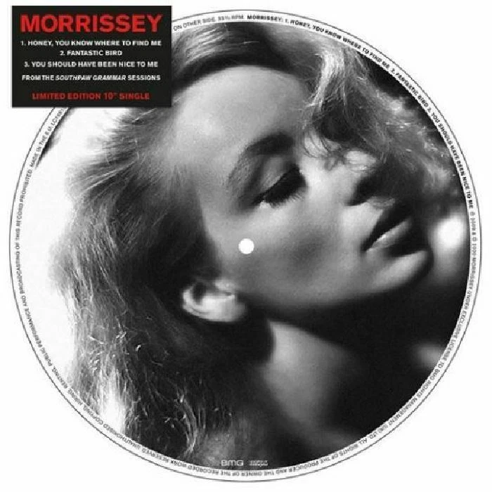 Morrissey Honey, You Know Where To Find Me Vinyl Ep 10" RSD 2020 New Foto 1 de 1