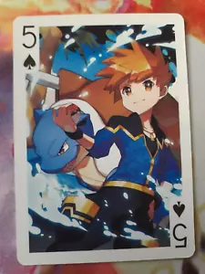Pokemon BlastoiseYellow Poker Playing Card Not An Official Pokemon Product LP-NM - Bild 1 von 3