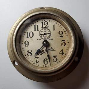 Vintage 1912 Oldsmobilecar Dash Clock  - Bild 1 von 4
