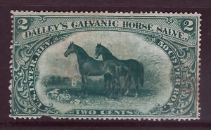 Bigjake: RS-73b , 2 cent Dalley's Galvanic Horse Salve - Match & Medicine - Picture 1 of 2