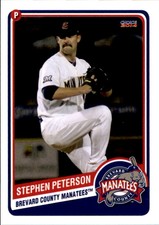 2014 Brevard County Manatees Choice #12 Stephen Peterson Danvers Massachusetts 