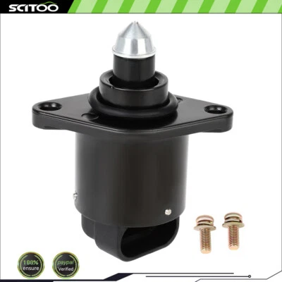 Válvula de control de aire de ralentí IACV para Jeep Comanche Cherokee Wagoneer 1987-1990 plateada Foto 1 de 4