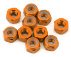 Excelerate 3Mm Aluminum Lock Nuts (Orange) (10) [Xce-0142.5]