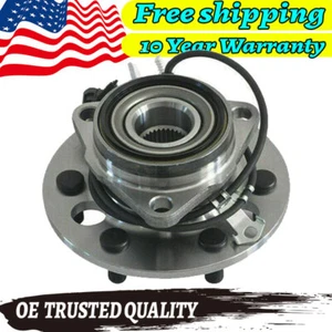 Front Wheel Bearing and Hub Assembly for Chevy K1500 K2500 Tahoe GMC Yukon 4WD - Picture 1 of 18