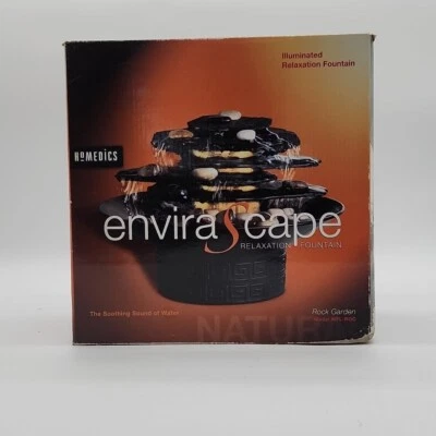 HoMedics Illuminated Relaxation Fountain Envira Scape WFL-ROC Rock Garden Soothi - Image 1 of 4
