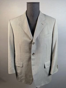 Canali Proposta Sport Mantel Jacke SUPER 120’s Italian Wool Grau Herren 42R - Bild 1 von 6