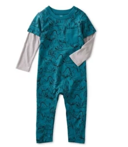 TEA COLLECTION Rentier Lagenlook Strampler - Neu mit Etikett Jungen 12-18 Monate - Bild 1 von 1