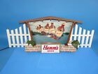 RARE HAMM'S BEER WEST COAST STUBBY BOTTLE LIGHTED SIGN.