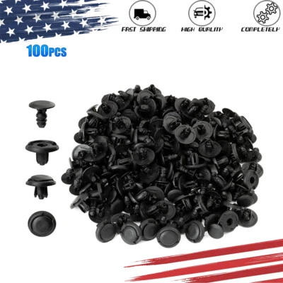 100 PIEZAS PARA HONDA GUARDABARROS FORRO CLIPS EMPUJE RETENEDOR CÍVICO ACUERDO ACURA INTEGRA Foto 1 de 4