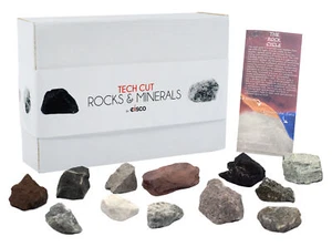 Rock Cycle Kit, 12 Stck. - Metamorphe, magmatische & Sedimentgesteine - Eisco Labs - Bild 1 von 5