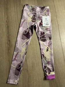 NWT Athleta Girls Size XS/6 High Chit Chat Tight Violet Purple Gap Leggings - Picture 1 of 4