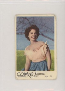 1952 Dutch Gum Serie C Piper Laurie #59 f5h