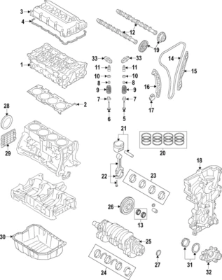 Hyundai 24551-2E010 Rocker Arm for 12-20 Elantra #33 in Image New Genuine Foto 1 de 2