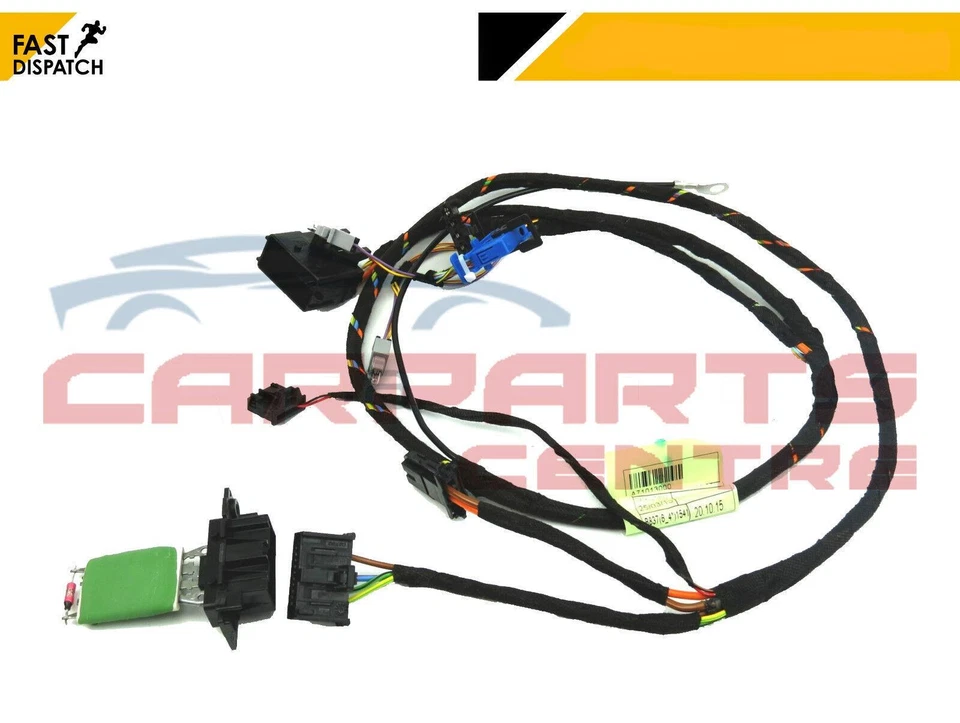 VAUXHALL CORSA D 2006- HEATER BLOWER MOTOR FAN RESISTOR WIRING LOOM KIT - Image 1 of 1