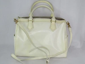 Mark and Graham Convertible Bag - Off White Leather - "CMT" - Picture 1 of 6
