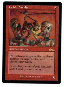 Goblin Welder -- MTG (SP+ Quality) - Urza's Legacy - See scans!! - Picture 1 of 2
