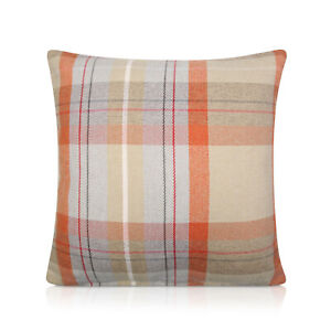 Prestigious Caingorm Tartan Auburn Tweed Highland Country Check Cushions