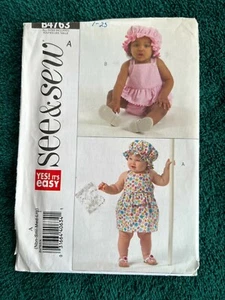 4763 Butterick ~ MUSTER Größe 1-25 Pfund ~ ~ ~ ~ Angebot MP 39 - Bild 1 von 2