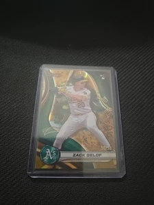 2024 Bowman Best Zack Gelof Gold Lava Refractor 50/50 Oakland Athletics #46 🔥  - Picture 1 of 3
